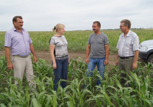 В рамках проведения уборочной кампании Ольга Мельникова посетила сельхозпредприятия района 