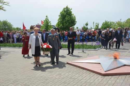 9 мая на «Высоте Бессмертия» прошел митинг, посвященный 73-й годовщине Победы в Великой Отечественной войне