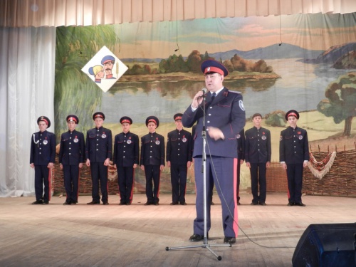 Состоялся районный конкурс «Юный атаман – 2015»