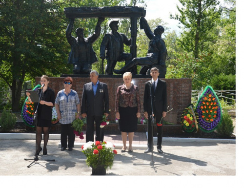В Белокалитвинском районе почтили память погибших шахтеров