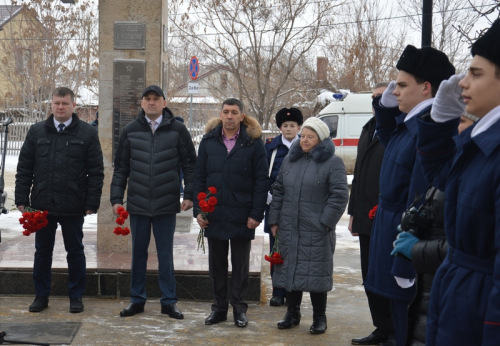 Митинг памяти, посвященный 29-й годовщине вывода советских войск из Афганистана, состоялся в Белой Калитве
