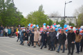 Жители Белокалитвинского района приняли участие в демонстрации, посвящённой празднику Весны и Труда