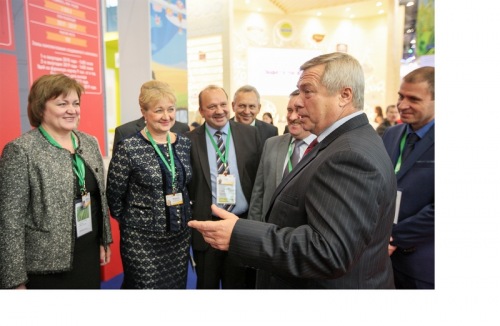 Глава района Ольга Мельникова приняла участие в XVIII Российской агропромышленной выставке «Золотая осень»