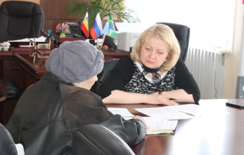 Глава района провела прием граждан по личным вопросам 