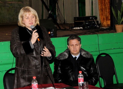 Встреча с жителями Ильинского сельского поселения 