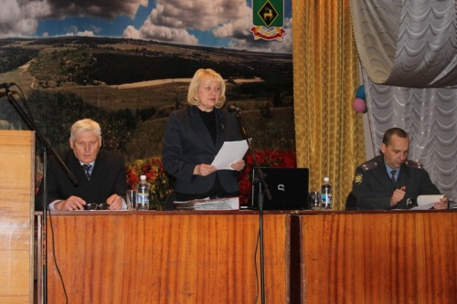 Отчет Главы района перед жителями Рудаковского сельского поселения