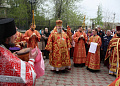 Глава Администрации района Ольга  Мельникова и казаки Усть –Белокалитвинского казачьего юрта приняли участие в Божественной литургии