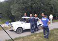 В 315-годовщину города Белая Калитва муниципальным спасателям вручены ключи от нового спасательного автомобиля «Соболь»