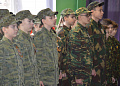 Районный Сбор юнармейских отрядов «Во славу Отечества»