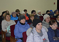 Во время встречи с жителями поселка Шолоховский Ольга Мельникова проинформировала об основных достижениях и показателях района