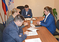 Министр имущественных и земельных отношений, финансового оздоровления предприятий, организаций Ростовской области Николай Толмачев и Глава района Ольга Мельникова провели прием граждан по личным вопросам 