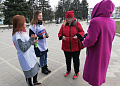 Белокалитвинская молодежь активно участвует  в проведение акции «Час Земли»