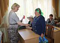 Вручение ключей от новых квартир 35 ветеранам, вдовам, участникам ВОВ