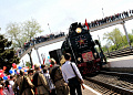 Встреча ретро-поезда «Победа»