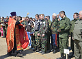Во время проведения военно-полевых сборов юные  казаки получили благословение на несение военной службы