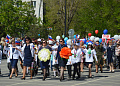 В Белокалитвинском районе возобновляется добрая, всеми любимая традиция – праздничная демонстрация трудовых коллективов 