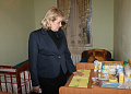 В рамках выезда  информационной группы в Коксовское поселение, Глава района посетила многофункциональный социальный центр в честь Святой Блаженной Матроны Московской