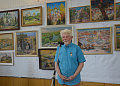 В Белокалитвинском районе проходит юбилейная персональная выставка известного художника Юрия Измайлова