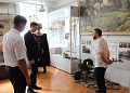 Министр культуры Ростовской области Владимир Бабин посетил Белокалитвинский историко-краеведческого музей