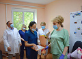 Глава Администрации района Ольга Мельникова поздравила медицинских работников с профессиональным праздником