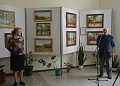 В рамках празднования 73-ой годовщины Победы в Великой Отечественной войне состоялось открытие выставки художественных работ ветерана Великой Отечественной войны Владимира Михайловича Бачурина