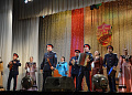 С Днем Защитника Отечества белокалитвинцев поздравили глава Администрации района Ольга Мельникова и фольклорный ансамбль «Православный Дон»