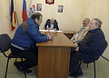 Заместитель главы Администрации района по жилищно-коммунальному хозяйству и строительству Владимир Дохнов провел прием граждан