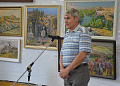 В Белокалитвинском районе проходит юбилейная персональная выставка известного художника Юрия Измайлова