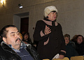 Участники информационной группы под председательством первого заместителя главы Администрации района Дмитрия Устименко ответили на вопросы жителей Синегорского поселения
