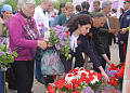 Белокалитвинцы приняли участие в митинге на высоте Бессмертия, посвященном 74-й годовщине Победы в Великой Отечественной войне